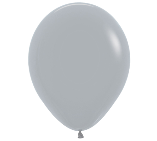 Grey Colour Helium Latex Balloon $1.20